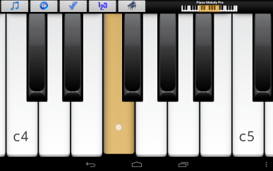 تحميل تعليم البيانو روعة Piano Melody Free Vchildren لـ Android