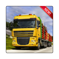 الغابة الخشب نقل البضائع سائق شاحنة2017