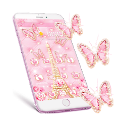 الوردي باريس الماس كيتي الموضوع