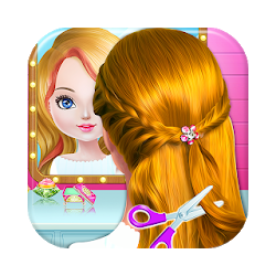 أطفال مدرسة الشعر أنماط-ماكياج الفنان بنات صالون