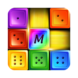 الدومينو كتلة جوهرة دمج