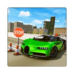 سيارة القيادة مدرسة 2019 الحقيقي موقف سيارات محاكي