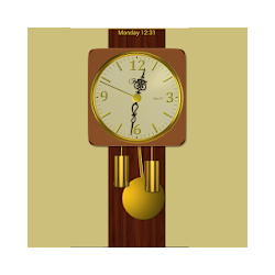 Modern Pendulum Wall Clock