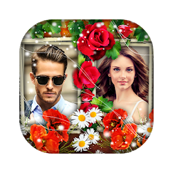 Flower Dual Photo Frames