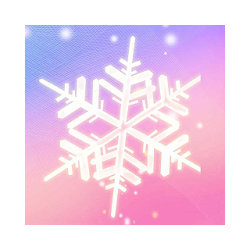 خلفية حية للمحترفين ندفة الثلج