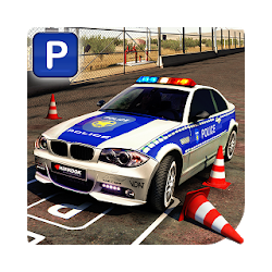 Real Police Car Parking 3D Sim
