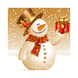 ثلج خلفية حية