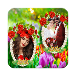 حديقة إطارات الصور المزدوجة