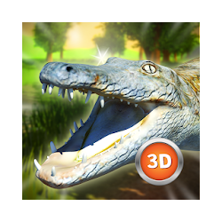 حيوان محاكاة 3D - التمساح الخ