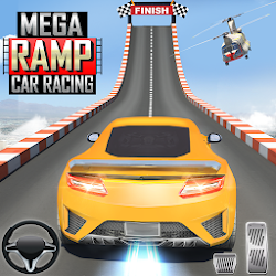 Mega Ramp Car Stunts Racing المستحيل المسارات 3D