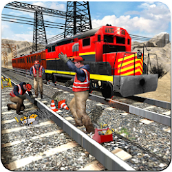Train Track Tunnel Railway Construction Game 2019