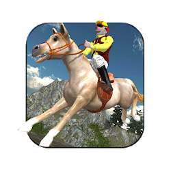 الحصان تشغيل تلة التسلق