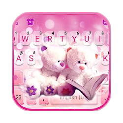 Lovely Teddy Bears Keyboard Theme
