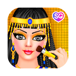 لعبة مصر دمية - صالون الأزياء واللباس وتحول