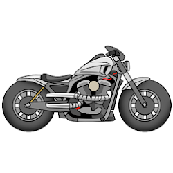 Draw Motorcycles Cruiser