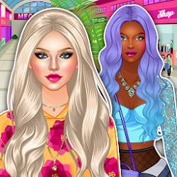 لعبة Crazy Fashion Shopping Run - Glam Makeover Game