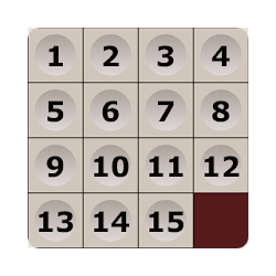 لعبة Mystic Square 15-puzzle