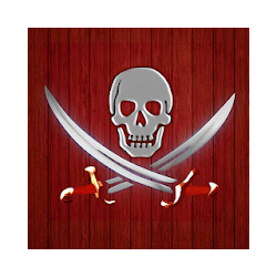 العلم القراصنة خلفية حية