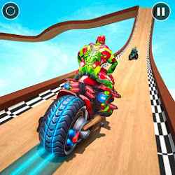 Robot Bike Stunt Master Bike Stunt Games 2020