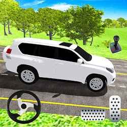لعبة Mountain Car Driving Prado Game Luxury Jeep 2020