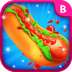 لعبة طبخ هوت دوج لحفلة النقانق