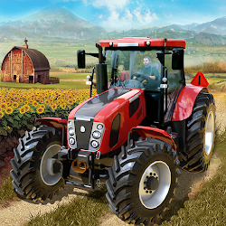 لعبة Real Farm Sim- Tractor Farming Games 2021