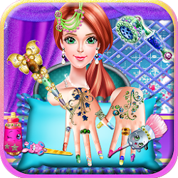 لعبة مسمار العروس أظافر مثالية