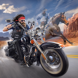 لعبة Outlaw Riders War of Bikers