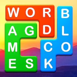 لعبة Word Blocks Puzzle - Free Offline Word Games