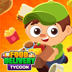 لعبة Food Delivery Tycoon - Idle Food Manager Simulator