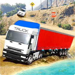 لعبة Offroad Cargo Truck Driving Simulator Hill Trucker