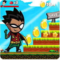 لعبة Superhero Titans Go Run Adventures