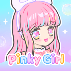 Pinky Girl Dress up  Fashion Stylist