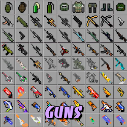 Guns mods for minecraft