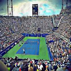 لعبة 3D Tennis Game