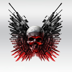 الموت الجمجمة خلفيات موضوع البندقية