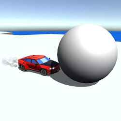 لعبة Snowball Cars