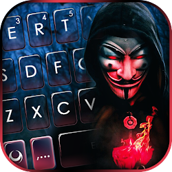 خلفية الكيبورد Anonymous Creepy