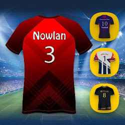 Football Jersey Designer with Name  Logos