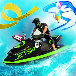 لعبة Extreme Jetski Water Boat Stunts Racing Sim