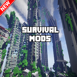 لعبة Survival Mods For Minecraft PE Update 2021