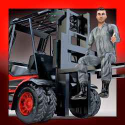 لعبة FORKED UP parkour 3D Forklift driving simulator
