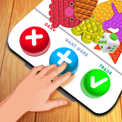 Fidget Trading 3D Pop it Fidget Toys Master Trade