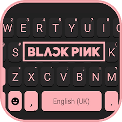 خلفية الكيبورد Black Pink Blink