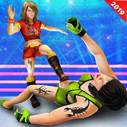 Girls Ring Wrestling Pro Fighting Games