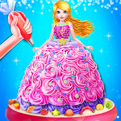 لعبة Doll Cake Cooking  Decorating Girls Fashion Game