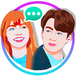 لعبة BTS Jungkook  Lisa Chat Kpop