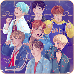 Jigsaw Puzzle Game  Kpop BTS