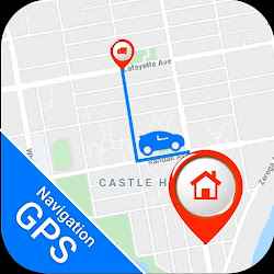 يعيش القمر الصناعي عرض خريطة الأرض