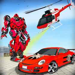 Robot Helicopter Gunship Strike 3D Robot Games 3D